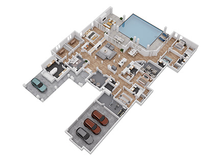 2D&3D floor plans