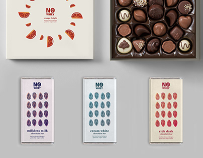 No Whey Chocolate Rebrand Concept