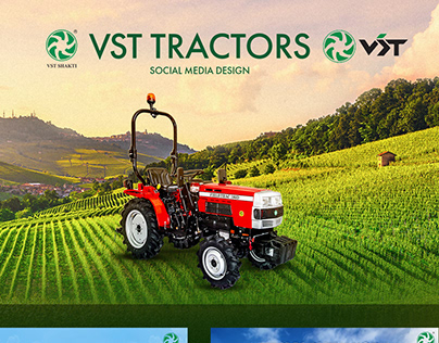 VST Tractors Social Media Design