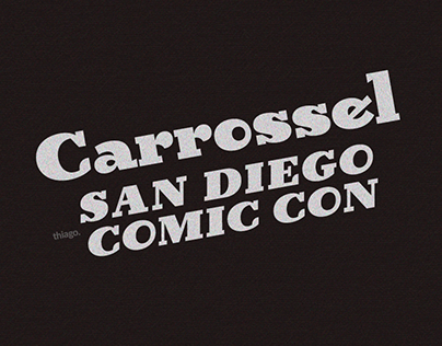 Carrossel San Diego Comic Con