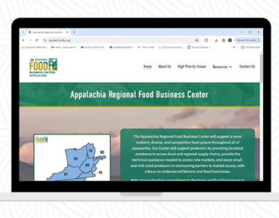 USDA Appalachia Regional Food Business Center Website