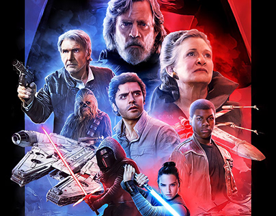 INFOGRAPHIE - POSTER STAR WARS