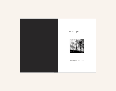 non paris | photobook design