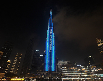 Project thumbnail - TVS X Launch - Burj Khalifa