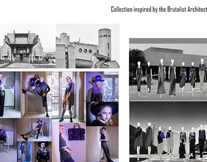 Collection inspired by the Brutalist Architecture