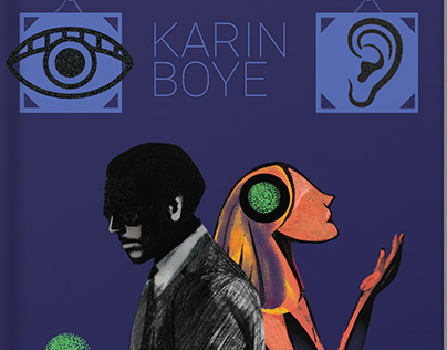 Karin Boye- Kallocain cover design Albanian edition