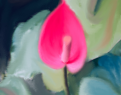 Digital paint (flower)