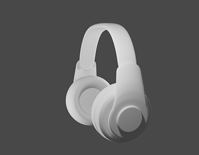 3D Model : Headphones