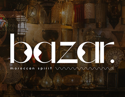 Project thumbnail - identity BAZAR logo