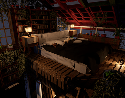 Fantasy Interior Design on Unreal Engine 4