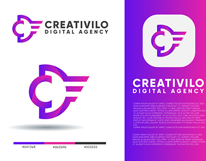 Creativilo Digital Agency_unique_logo_concept_