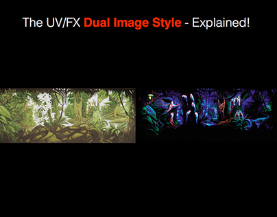 UV/FX- Dual Image Style Art