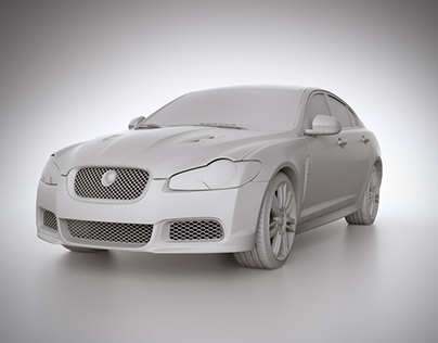 2011 Jaguar XFR, Modeling