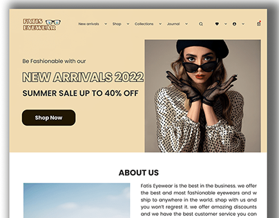 Ecommerce Website (EyeWear Shop)