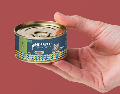 Purro Cat Food - Brand Identity & Packaging