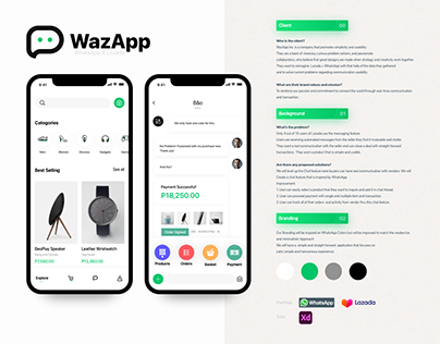 WazApp - WhatsApp x Lazada