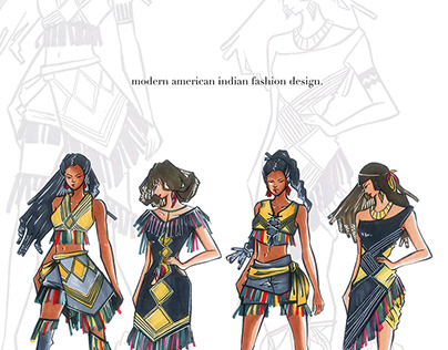 Modern American Indian Fashion Design