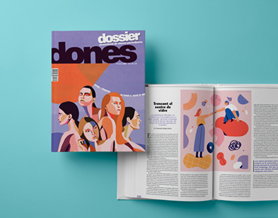 Dossier Dones - Magazine redesign