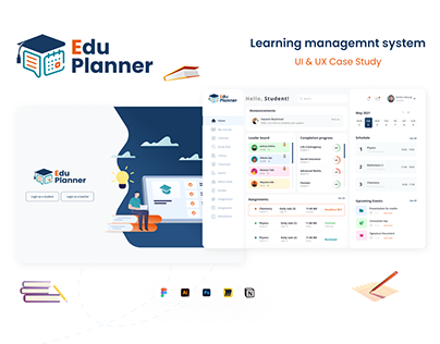 Learning Management System - UX/UI Case Study