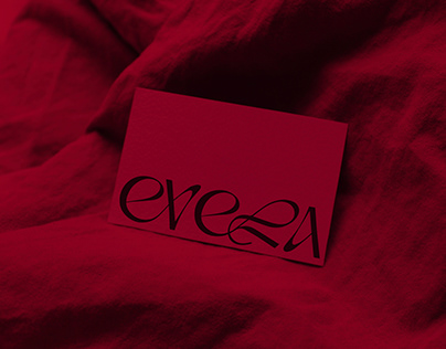 evela - feminine clothing brand / logo design branding