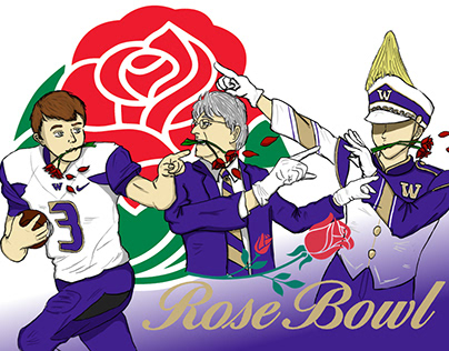 Husky Marching Band Art and Design