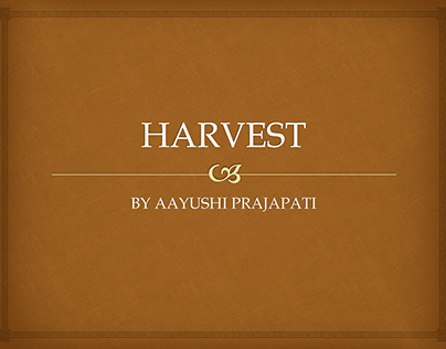 Project thumbnail - Harvest