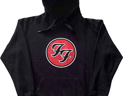 Foo Fighters Hoodie Ff Band Logo Hoodie FFH1