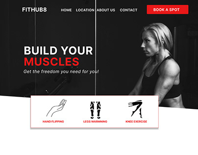 FITNESS LANDING PAGE