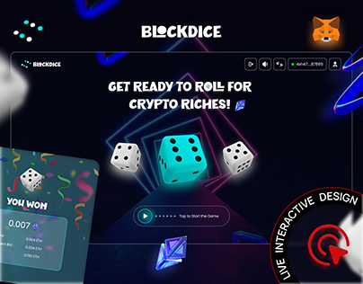 Project thumbnail - web3 Crypto Game - Blockdice