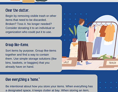 Organizing Your Time and Workplace, Infographic Series
