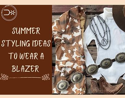 How to wear blazer in summers