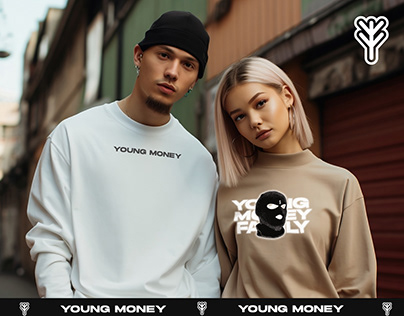 YOUNG MONEY Clothing Brand | Brand Identity