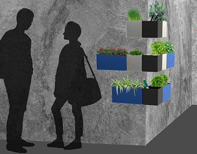 CÉGEP DE SAINTE-FOY - Développement d'un mur végétal