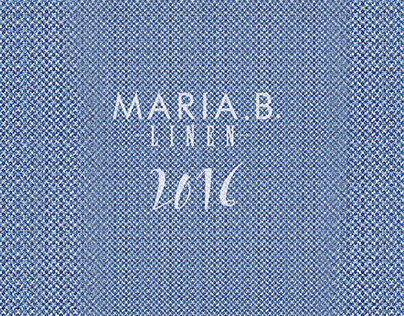 Maria B Linen Catalogue 2016