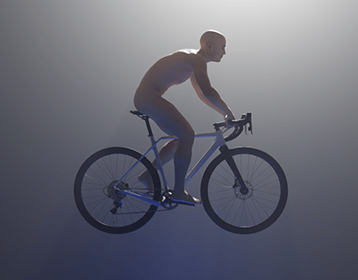 Cycling Pose