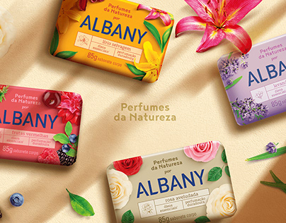 Albany - Perfumes da Natureza - Soap Packaging