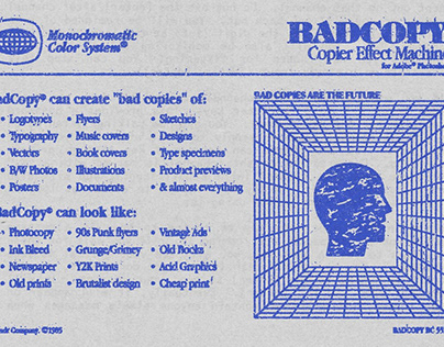 BADCOPY Copier Effect Machine for PS