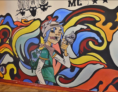 2D mural