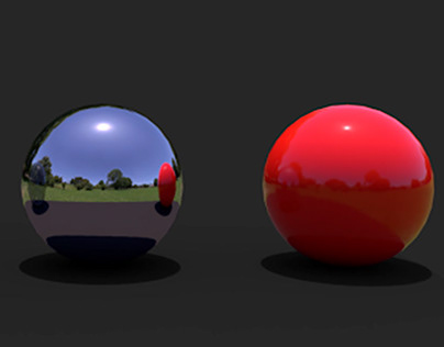 Animación 3D/ vector/esferas