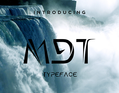 MDT Typeface. Stunning font
