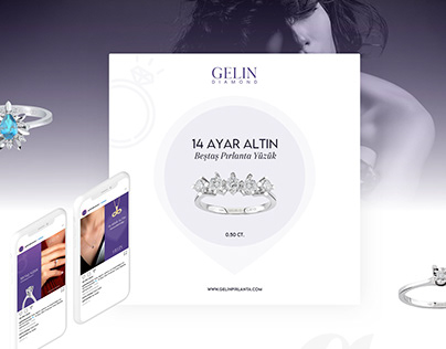 Gelin Diamond Web & Social Design