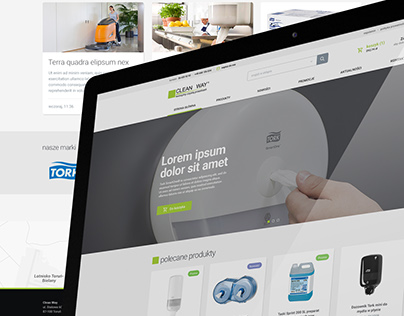 CleanWay - e-commerce design
