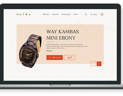 E-commerce Website For Watches