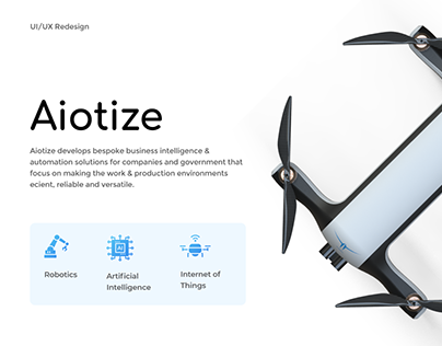 Aiotize (Web Redesign)