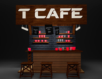 Tea Cafe 3D model