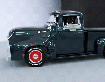 Ford f100 - 1956 - 3D