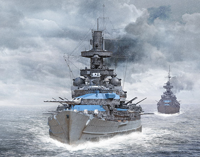 German battleship Scharnhorst