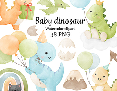 Baby dinosaur birthday party