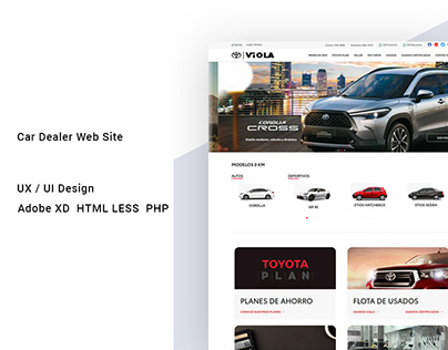 Car Dealer Web Site Design