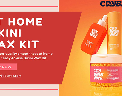 Discover Perfect At Home Bikini Wax Kit at Crybaby Wax